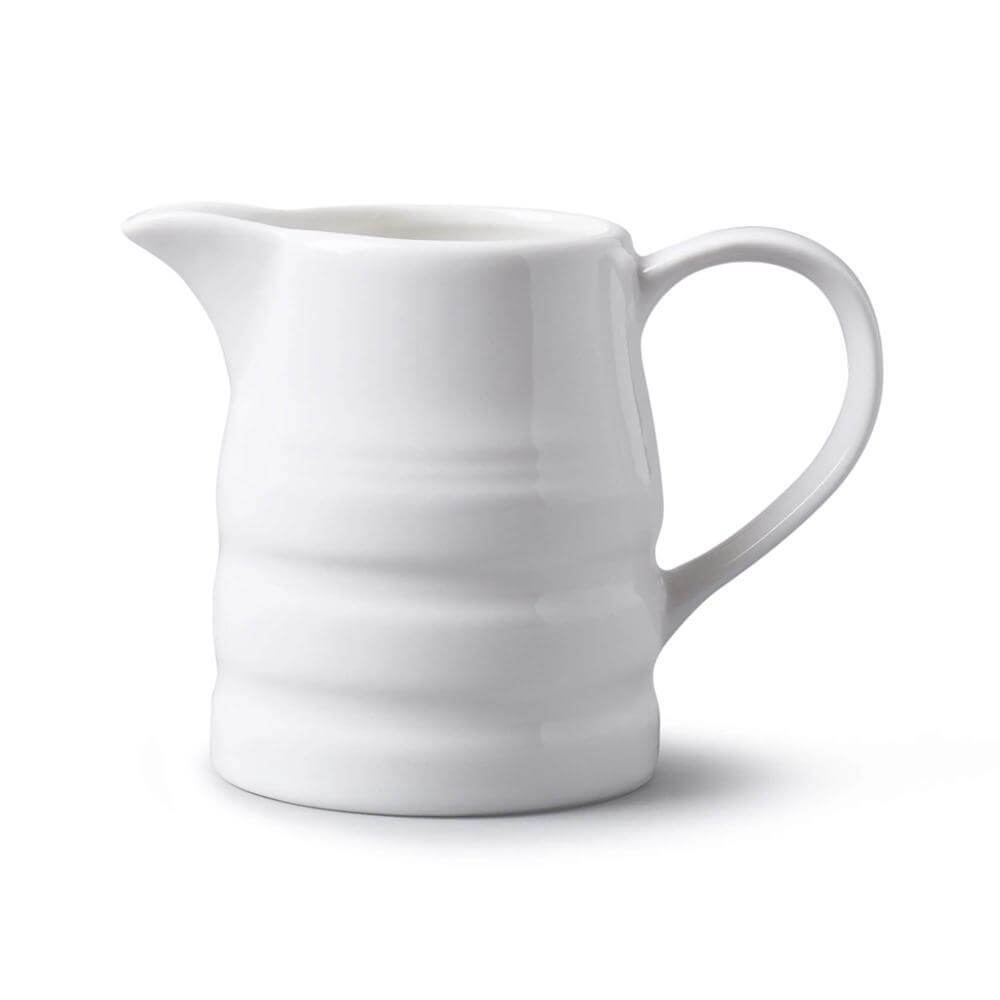 Bartleet & Sons White Churn Jug 0.5pt